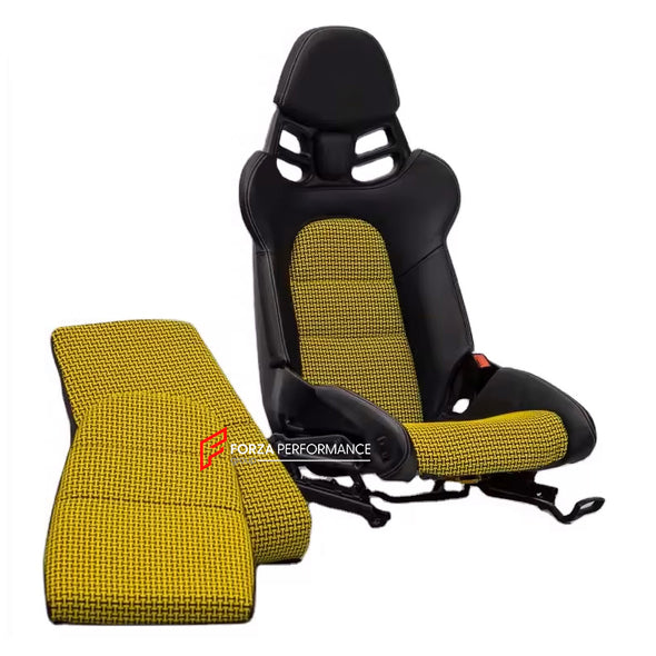 We manufacture custom carbon bucket seats for Porsche models. We offer fully customizable options including an optional memory foam insert, integrated side airbags, electric connectors to seat belts, and a seat occupancy sensor further elevate safety without compromising on a lightweight, durable construction—ensuring you race ahead with unmatched support.

Advantages of Forza Performance Group Bucket Seats:
Fully Customizable Design
Optional Memory Foam Insert

Integrated Side Airbags
Electric Connectors t