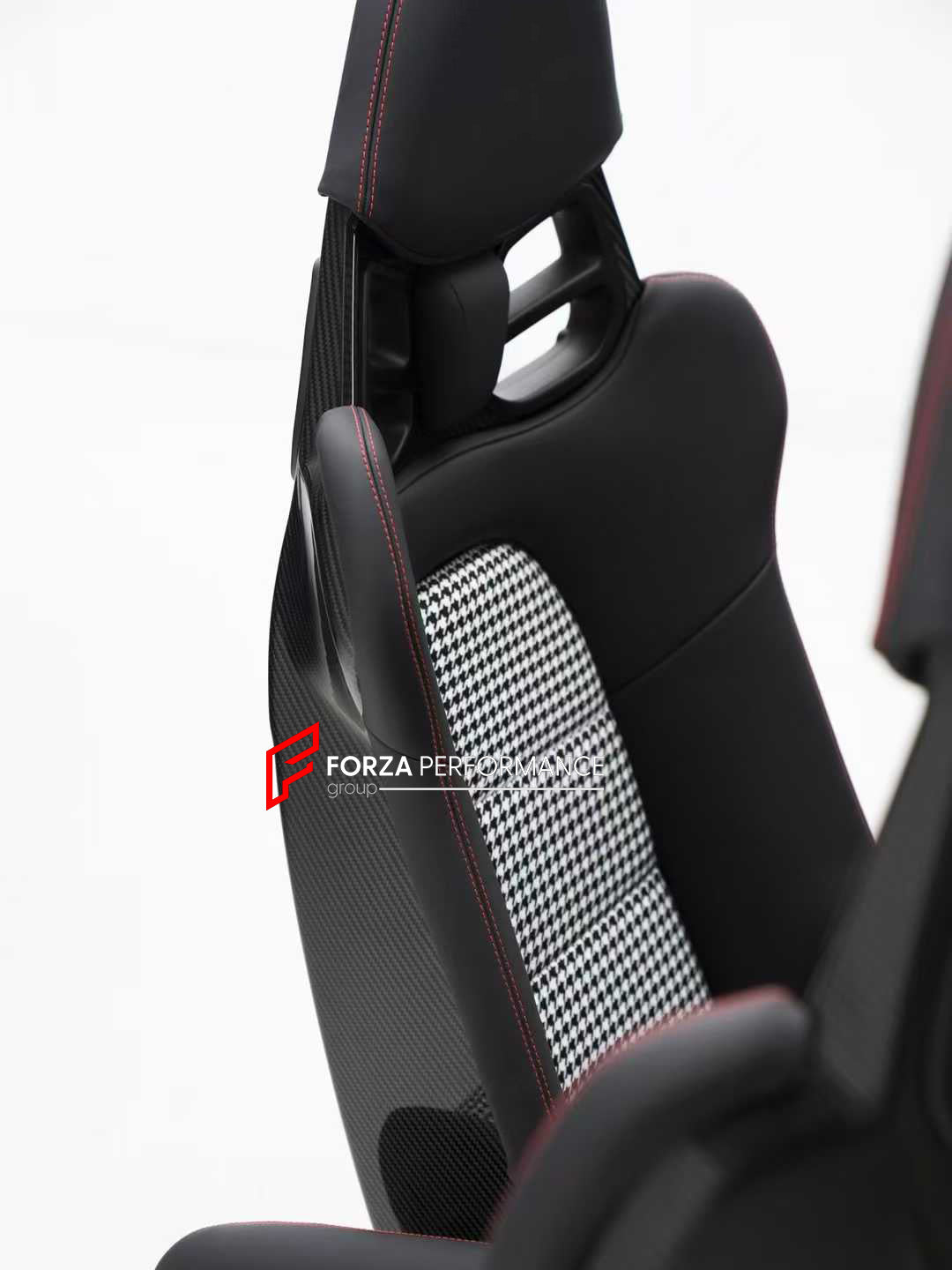 We manufacture custom carbon bucket seats for Porsche models. We offer fully customizable options including an optional memory foam insert, integrated side airbags, electric connectors to seat belts, and a seat occupancy sensor further elevate safety without compromising on a lightweight, durable construction—ensuring you race ahead with unmatched support.

Advantages of Forza Performance Group Bucket Seats:
Fully Customizable Design
Optional Memory Foam Insert

Integrated Side Airbags
Electric Connectors t