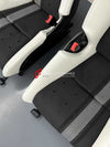 We manufacture custom carbon bucket seats for Porsche models. We offer fully customizable options including an optional memory foam insert, integrated side airbags, electric connectors to seat belts, and a seat occupancy sensor further elevate safety without compromising on a lightweight, durable construction—ensuring you race ahead with unmatched support.

Advantages of Forza Performance Group Bucket Seats:
Fully Customizable Design
Optional Memory Foam Insert

Integrated Side Airbags
Electric Connectors t