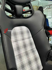 We manufacture custom carbon bucket seats for Porsche models. We offer fully customizable options including an optional memory foam insert, integrated side airbags, electric connectors to seat belts, and a seat occupancy sensor further elevate safety without compromising on a lightweight, durable construction—ensuring you race ahead with unmatched support.

Advantages of Forza Performance Group Bucket Seats:
Fully Customizable Design
Optional Memory Foam Insert

Integrated Side Airbags
Electric Connectors t