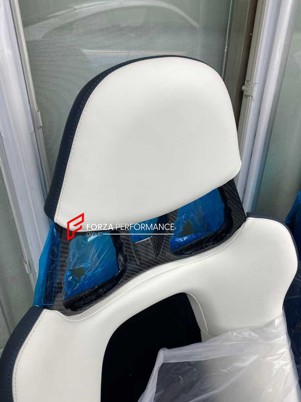 We manufacture custom carbon bucket seats for Porsche models. We offer fully customizable options including an optional memory foam insert, integrated side airbags, electric connectors to seat belts, and a seat occupancy sensor further elevate safety without compromising on a lightweight, durable construction—ensuring you race ahead with unmatched support.

Advantages of Forza Performance Group Bucket Seats:
Fully Customizable Design
Optional Memory Foam Insert

Integrated Side Airbags
Electric Connectors t