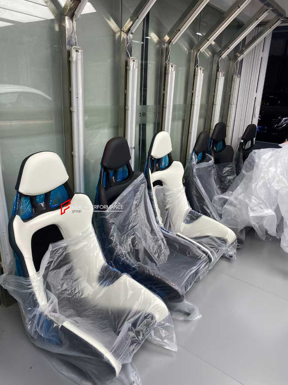 We manufacture custom carbon bucket seats for Porsche models. We offer fully customizable options including an optional memory foam insert, integrated side airbags, electric connectors to seat belts, and a seat occupancy sensor further elevate safety without compromising on a lightweight, durable construction—ensuring you race ahead with unmatched support.

Advantages of Forza Performance Group Bucket Seats:
Fully Customizable Design
Optional Memory Foam Insert

Integrated Side Airbags
Electric Connectors t