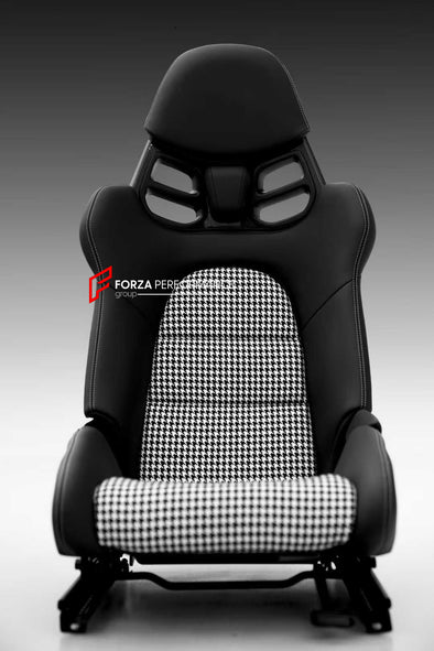 We manufacture custom carbon bucket seats for Porsche models. We offer fully customizable options including an optional memory foam insert, integrated side airbags, electric connectors to seat belts, and a seat occupancy sensor further elevate safety without compromising on a lightweight, durable construction—ensuring you race ahead with unmatched support.

Advantages of Forza Performance Group Bucket Seats:
Fully Customizable Design
Optional Memory Foam Insert

Integrated Side Airbags
Electric Connectors t