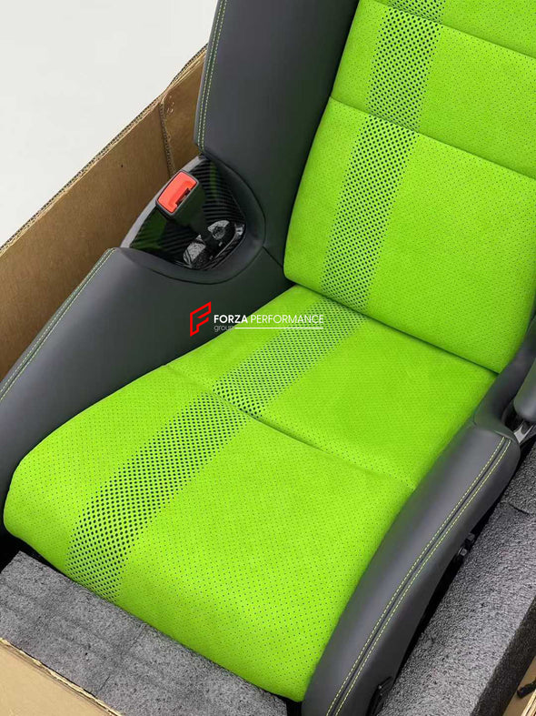 We manufacture custom carbon bucket seats for Porsche models. We offer fully customizable options including an optional memory foam insert, integrated side airbags, electric connectors to seat belts, and a seat occupancy sensor further elevate safety without compromising on a lightweight, durable construction—ensuring you race ahead with unmatched support.

Advantages of Forza Performance Group Bucket Seats:
Fully Customizable Design
Optional Memory Foam Insert

Integrated Side Airbags
Electric Connectors t