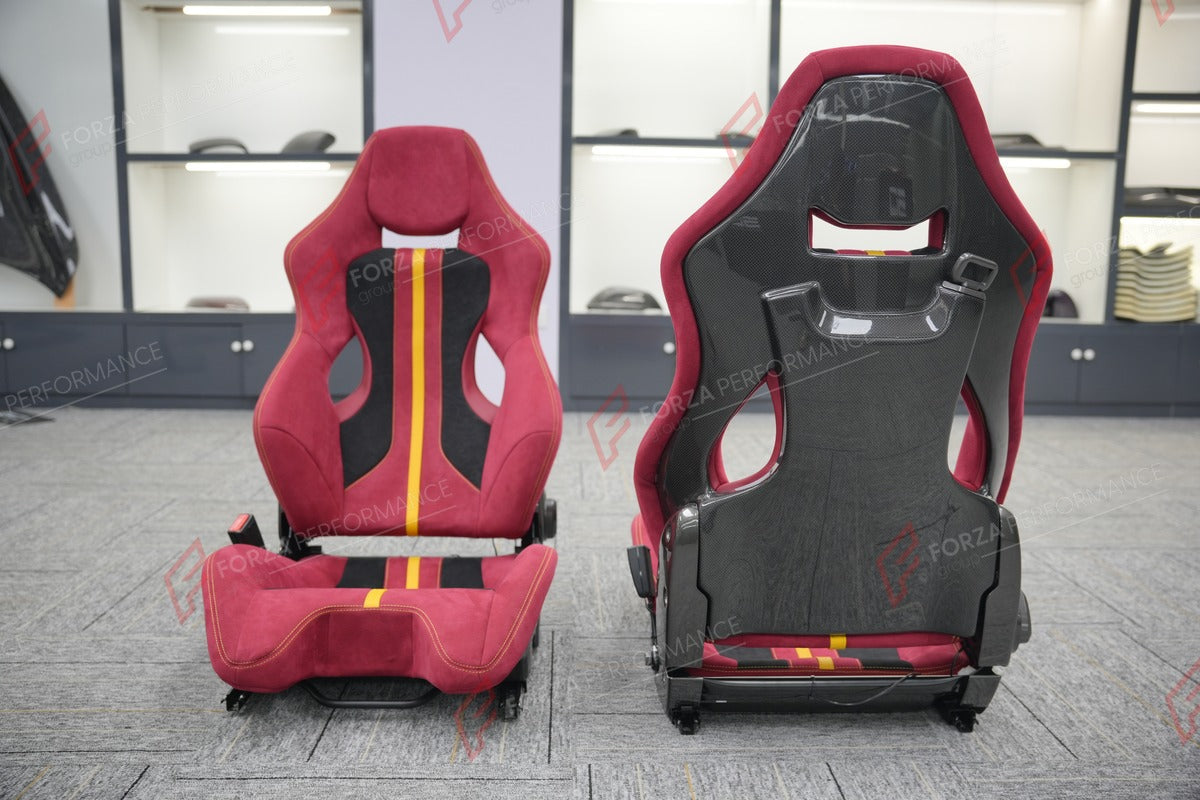 CARBON BUCKET SEATS LWCB for AUDI A5 A6 A7 A8 S5 S6 S7 S8 RS5 RS6 RS7 RSQ8

A single seat can be sold, purchasing a pair is not required.

All bucket seats photos on our website are real images of the actual product.

We produce custom carbon bucket seats for every Audi models. We offer fully customizable options.

Custom Options:

Cushion Inserts: Custom Design
Finishing Options: Alcantara, Leather, Cloth
Logo Options: Custom Logo by your request
Seats shell material: Carbon

NOTE: Professional installatio