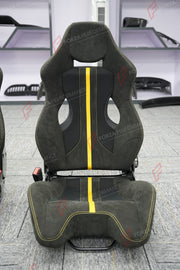 CARBON BUCKET SEATS LWCB for FERRARI 296 360 458 488 512 812 F355 F430 SF90 12CILINDRI CALIFORNIA PORTOFINO PUROSANGUE ROMA

A single seat can be sold, purchasing a pair is not required.

All bucket seats photos on our website are real images of the actual product.

We produce custom carbon bucket seats for every Ferrari models. We offer fully customizable options.

Custom Options:

Cushion Inserts: Custom Design
Finishing Options: Alcantara, Leather, Cloth
Logo Options: Custom Logo by your request
Seats sh