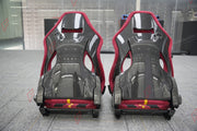 CARBON BUCKET SEATS LWCB for FERRARI 296 360 458 488 512 812 F355 F430 SF90 12CILINDRI CALIFORNIA PORTOFINO PUROSANGUE ROMA

A single seat can be sold, purchasing a pair is not required.

All bucket seats photos on our website are real images of the actual product.

We produce custom carbon bucket seats for every Ferrari models. We offer fully customizable options.

Custom Options:

Cushion Inserts: Custom Design
Finishing Options: Alcantara, Leather, Cloth
Logo Options: Custom Logo by your request
Seats sh