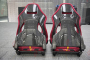 CARBON BUCKET SEATS LWCB for FERRARI 296 360 458 488 512 812 F355 F430 SF90 12CILINDRI CALIFORNIA PORTOFINO PUROSANGUE ROMA

A single seat can be sold, purchasing a pair is not required.

All bucket seats photos on our website are real images of the actual product.

We produce custom carbon bucket seats for every Ferrari models. We offer fully customizable options.

Custom Options:

Cushion Inserts: Custom Design
Finishing Options: Alcantara, Leather, Cloth
Logo Options: Custom Logo by your request
Seats sh