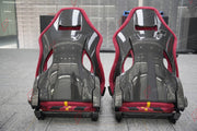 CARBON BUCKET SEATS LWCB for FERRARI 296 360 458 488 512 812 F355 F430 SF90 12CILINDRI CALIFORNIA PORTOFINO PUROSANGUE ROMA

A single seat can be sold, purchasing a pair is not required.

All bucket seats photos on our website are real images of the actual product.

We produce custom carbon bucket seats for every Ferrari models. We offer fully customizable options.

Custom Options:

Cushion Inserts: Custom Design
Finishing Options: Alcantara, Leather, Cloth
Logo Options: Custom Logo by your request
Seats sh