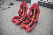 CARBON BUCKET SEATS LWCB for FERRARI 296 360 458 488 512 812 F355 F430 SF90 12CILINDRI CALIFORNIA PORTOFINO PUROSANGUE ROMA

A single seat can be sold, purchasing a pair is not required.

All bucket seats photos on our website are real images of the actual product.

We produce custom carbon bucket seats for every Ferrari models. We offer fully customizable options.

Custom Options:

Cushion Inserts: Custom Design
Finishing Options: Alcantara, Leather, Cloth
Logo Options: Custom Logo by your request
Seats sh