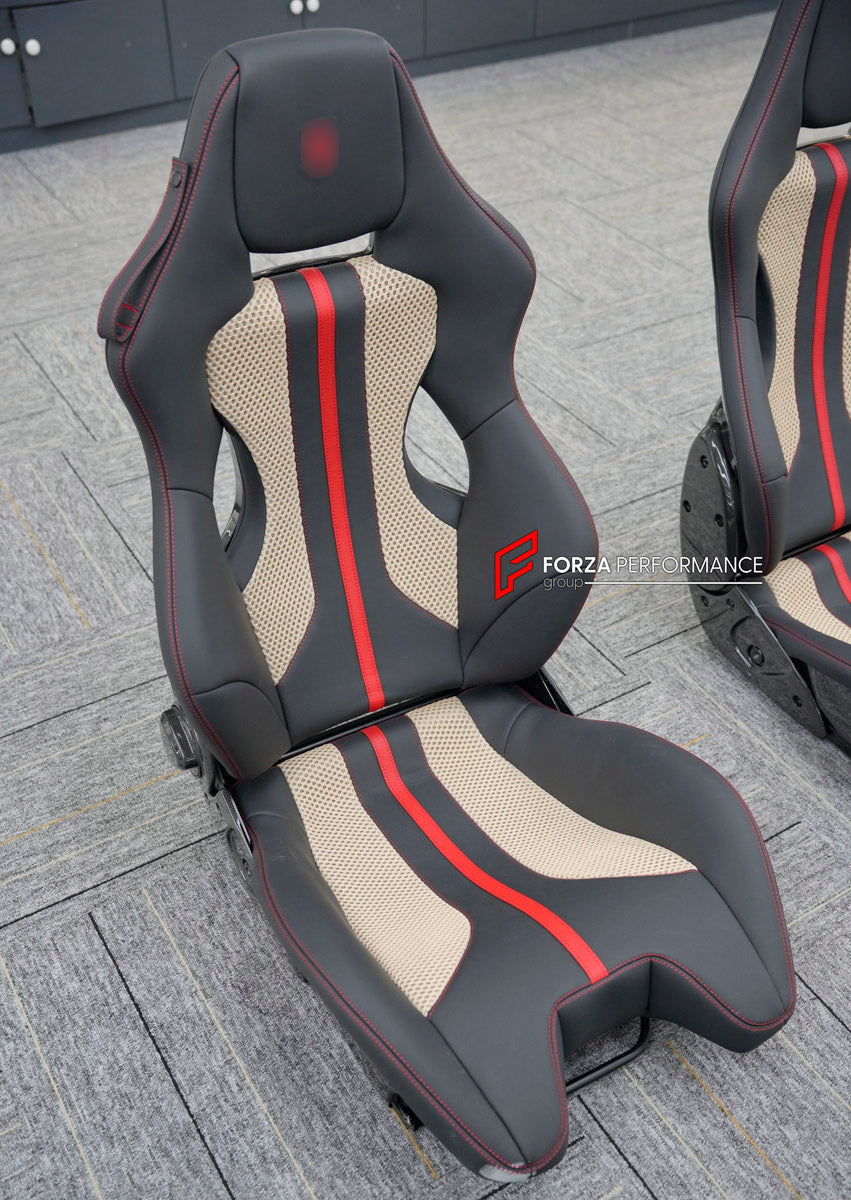 CARBON BUCKET SEATS LWCB for FERRARI 296 360 458 488 512 812 F355 F430 SF90 12CILINDRI CALIFORNIA PORTOFINO PUROSANGUE ROMA

A single seat can be sold, purchasing a pair is not required.

All bucket seats photos on our website are real images of the actual product.

We produce custom carbon bucket seats for every Ferrari models. We offer fully customizable options.

Custom Options:

Cushion Inserts: Custom Design
Finishing Options: Alcantara, Leather, Cloth
Logo Options: Custom Logo by your request
Seats sh