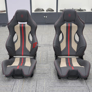 CARBON BUCKET SEATS LWCB for FERRARI 296 360 458 488 512 812 F355 F430 SF90 12CILINDRI CALIFORNIA PORTOFINO PUROSANGUE ROMA

A single seat can be sold, purchasing a pair is not required.

All bucket seats photos on our website are real images of the actual product.

We produce custom carbon bucket seats for every Ferrari models. We offer fully customizable options.

Custom Options:

Cushion Inserts: Custom Design
Finishing Options: Alcantara, Leather, Cloth
Logo Options: Custom Logo by your request
Seats sh