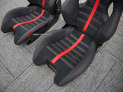 CARBON BUCKET SEATS LWCB for FERRARI 296 360 458 488 512 812 F355 F430 SF90 12CILINDRI CALIFORNIA PORTOFINO PUROSANGUE ROMA

A single seat can be sold, purchasing a pair is not required.

All bucket seats photos on our website are real images of the actual product.

We produce custom carbon bucket seats for every Ferrari models. We offer fully customizable options.

Custom Options:

Cushion Inserts: Custom Design
Finishing Options: Alcantara, Leather, Cloth
Logo Options: Custom Logo by your request
Seats sh