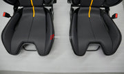 CARBON BUCKET SEATS LWCB for FERRARI 296 360 458 488 512 812 F355 F430 SF90 12CILINDRI CALIFORNIA PORTOFINO PUROSANGUE ROMA

A single seat can be sold, purchasing a pair is not required.

All bucket seats photos on our website are real images of the actual product.

We produce custom carbon bucket seats for every Ferrari models. We offer fully customizable options.

Custom Options:

Cushion Inserts: Custom Design
Finishing Options: Alcantara, Leather, Cloth
Logo Options: Custom Logo by your request
Seats sh