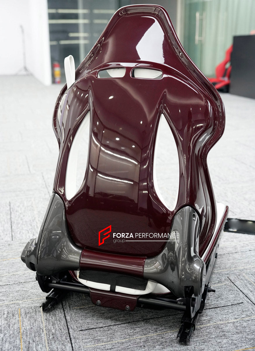 CARBON BUCKET SEATS LWCB for FERRARI 296 GTB

A single seat can be sold, purchasing a pair is not required.

All bucket seats photos on our website are real images of the actual product.

We produce custom carbon bucket seats for every Ferrari models. We offer fully customizable options.

Custom Options:

Cushion Inserts: Custom Design
Finishing Options: Alcantara, Leather, Cloth
Logo Options: Custom Logo by your request
Seats shell material: Carbon

NOTE: Professional installation is required.

Why “Contac