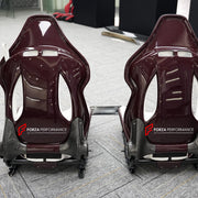 CARBON BUCKET SEATS LWCB for FERRARI 296 GTB

A single seat can be sold, purchasing a pair is not required.

All bucket seats photos on our website are real images of the actual product.

We produce custom carbon bucket seats for every Ferrari models. We offer fully customizable options.

Custom Options:

Cushion Inserts: Custom Design
Finishing Options: Alcantara, Leather, Cloth
Logo Options: Custom Logo by your request
Seats shell material: Dry Carbon

NOTE: Professional installation is required.