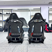 CARBON BUCKET SEATS LWCB for FERRARI 458 488 812 F8 F12

A single seat can be sold, purchasing a pair is not required.

All bucket seats photos on our website are real images of the actual product.

We produce custom carbon bucket seats for every Ferrari models. We offer fully customizable options.

Custom Options:

Cushion Inserts: Custom Design
Finishing Options: Alcantara, Leather, Cloth
Logo Options: Custom Logo by your request
Seats shell material: Dry Carbon

NOTE: Professional installation is require