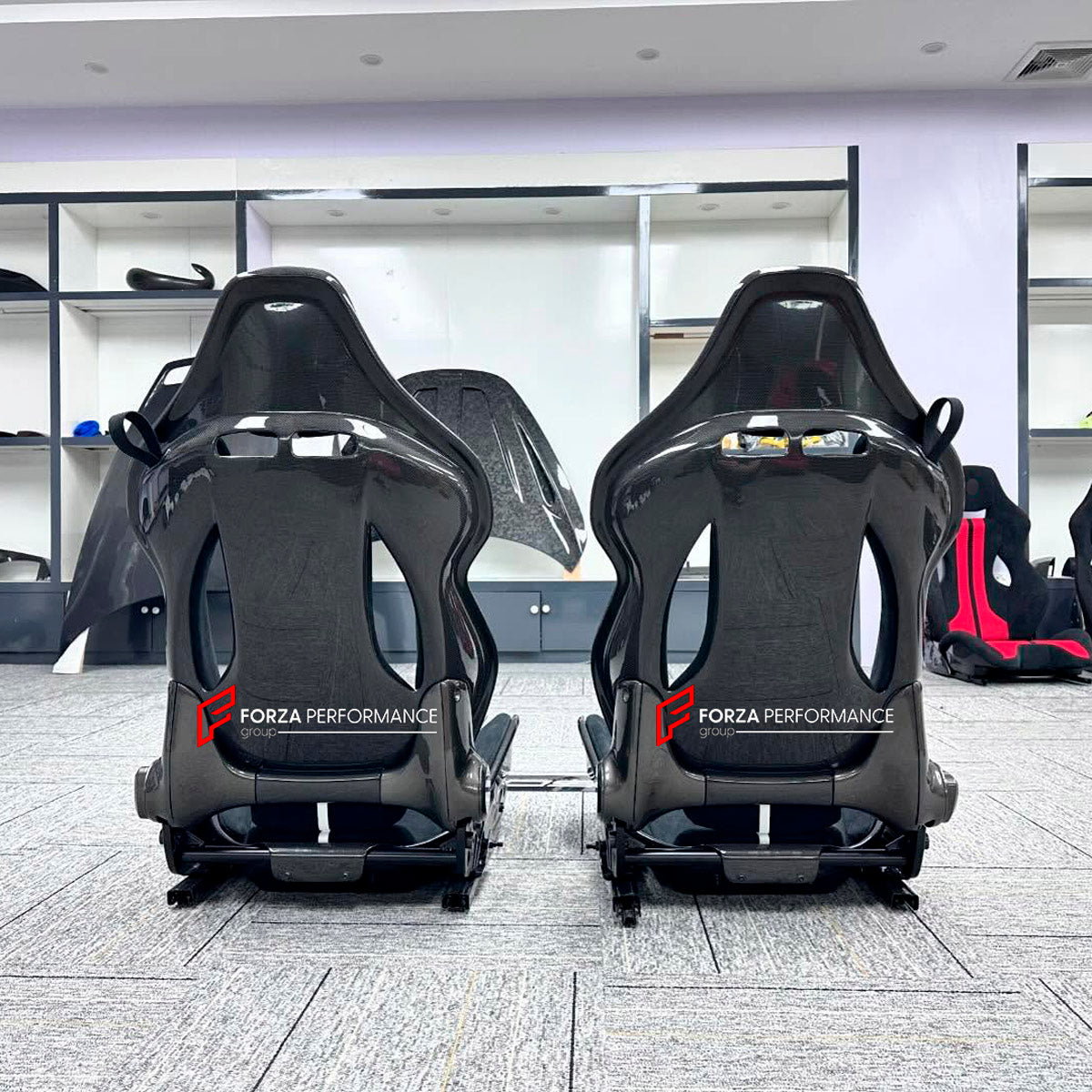CARBON BUCKET SEATS LWCB for FERRARI 458 488 812 F8 F12

A single seat can be sold, purchasing a pair is not required.

All bucket seats photos on our website are real images of the actual product.

We produce custom carbon bucket seats for every Ferrari models. We offer fully customizable options.

Custom Options:

Cushion Inserts: Custom Design
Finishing Options: Alcantara, Leather, Cloth
Logo Options: Custom Logo by your request
Seats shell material: Dry Carbon

NOTE: Professional installation is require
