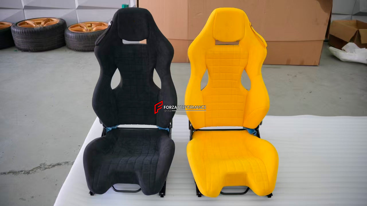 CARBON BUCKET SEATS LWCB for FERRARI

A single seat can be sold, purchasing a pair is not required.

All bucket seats photos on our website are real images of the actual product.

We produce custom carbon bucket seats for every Ferrari models. We offer fully customizable options.

Custom Options:

Cushion Inserts: Custom Design
Finishing Options: Alcantara, Leather, Cloth
Logo Options: Custom Logo by your request

Seats shell material: Dry Carbon

NOTE: Professional installation is required.