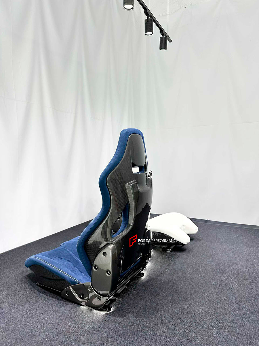 CARBON BUCKET SEATS LWCB for FERRARI F430 2005 - 2009

A single seat can be sold, purchasing a pair is not required.

All bucket seats photos on our website are real images of the actual product.

We produce custom carbon bucket seats for every Ferrari models. We offer fully customizable options.

Custom Options:

Cushion Inserts: Custom Design
Finishing Options: Alcantara, Leather, Cloth
Logo Options: Custom Logo by your request

Seats shell material: Dry Carbon

NOTE: Professional installation is required