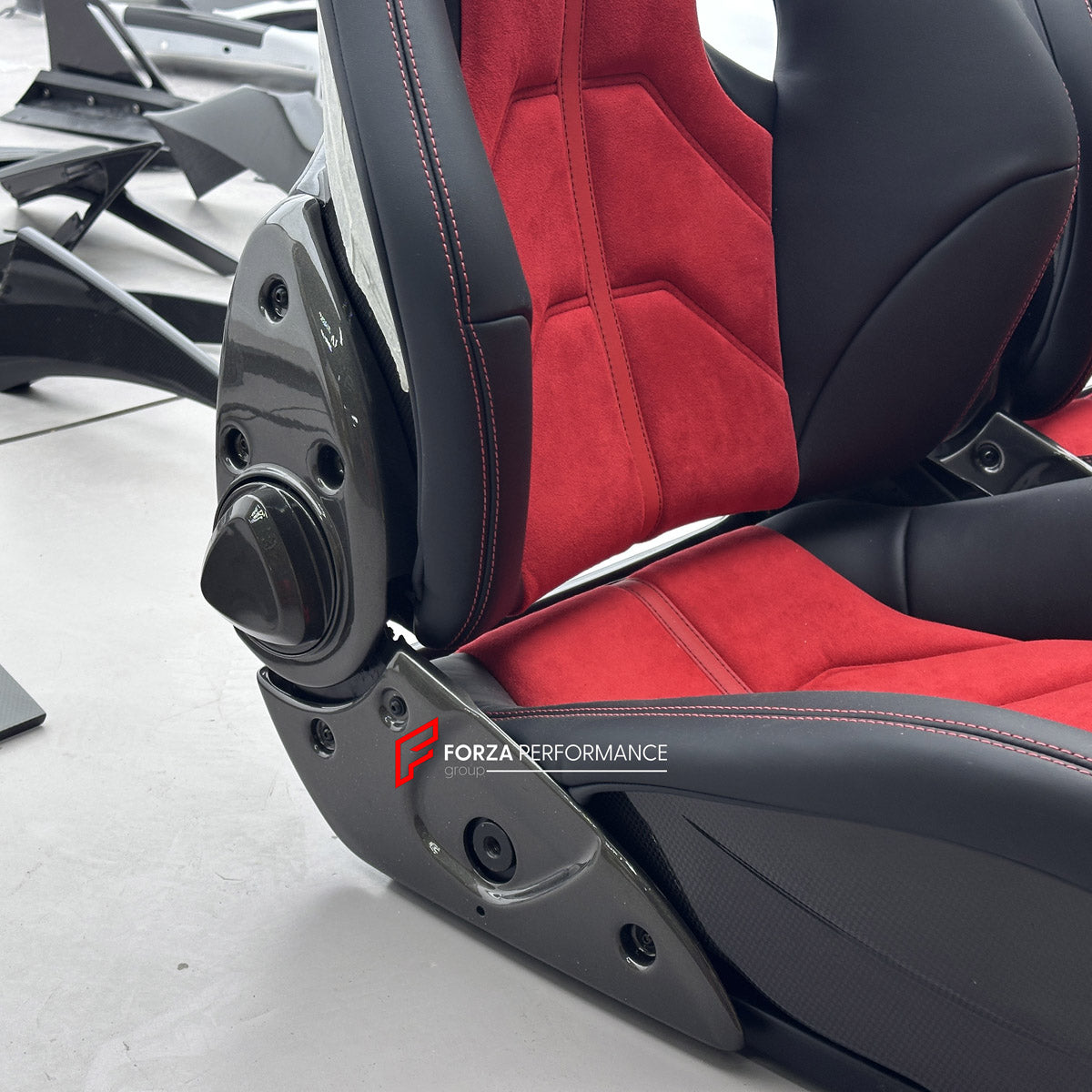 CARBON BUCKET SEATS LWCB for FERRARI F430 2005 - 2009

A single seat can be sold, purchasing a pair is not required.

All bucket seats photos on our website are real images of the actual product.

We produce custom carbon bucket seats for Ferrari F430 2005 - 2009. We offer fully customizable options.

Custom Options:

Cushion Inserts: Custom Design
Finishing Options: Alcantara, Leather, Cloth
Logo Options: Custom Logo by your request
Seats shell material: Carbon

NOTE: Professional installation is required.