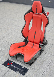 CARBON BUCKET SEATS LWCB for FERRARI F430 SPIDER 2005 - 2009

A single seat can be sold, purchasing a pair is not required.

All bucket seats photos on our website are real images of the actual product.

We produce custom carbon bucket seats for every Ferrari models. We offer fully customizable options.

Custom Options:

Cushion Inserts: Custom Design
Finishing Options: Alcantara, Leather, Cloth
Logo Options: Custom Logo by your request
Seats shell material: Dry Carbon

NOTE: Professional installation is re