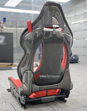 CARBON BUCKET SEATS LWCB for FERRARI F430 SPIDER 2005 - 2009

A single seat can be sold, purchasing a pair is not required.

All bucket seats photos on our website are real images of the actual product.

We produce custom carbon bucket seats for every Ferrari models. We offer fully customizable options.

Custom Options:

Cushion Inserts: Custom Design
Finishing Options: Alcantara, Leather, Cloth
Logo Options: Custom Logo by your request
Seats shell material: Dry Carbon

NOTE: Professional installation is re