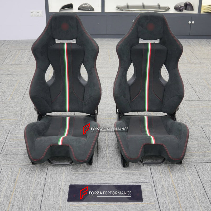 CARBON BUCKET SEATS LWCB for FERRARI 458 ITALIA SPIDER 2009 - 2015