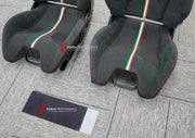 CARBON BUCKET SEATS LWCB for FERRARI F430 SPIDER 360 MODENA 458 ITALIA 488 GTB PISTA 812 GTS SUPERFAST F12 BERLINETTA F8 TRIBUTO 296 SF90 STRADALE PORTOFINO M CALIFORNIA T  PUROSANGUE ROMA 12CILINDRI

A single seat can be sold, purchasing a pair is not required.

All bucket seats photos on our website are real images of the actual product.

We produce custom carbon bucket seats for every Ferrari models. We offer fully customizable options.

Custom Options:

Cushion Inserts: Custom Design
Finishing Options: 