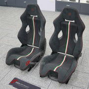 CARBON BUCKET SEATS LWCB for FERRARI F430 SPIDER 2005 - 2009

A single seat can be sold, purchasing a pair is not required.

All bucket seats photos on our website are real images of the actual product.

We produce custom carbon bucket seats for every Ferrari models. We offer fully customizable options.

Custom Options:

Cushion Inserts: Custom Design
Finishing Options: Alcantara, Leather, Cloth
Logo Options: Custom Logo by your request
Seats shell material: Dry Carbon

NOTE: Professional installation is re