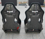 CARBON BUCKET SEATS LWCB for FERRARI F430 SPIDER 2005 - 2009

A single seat can be sold, purchasing a pair is not required.

All bucket seats photos on our website are real images of the actual product.

We produce custom carbon bucket seats for every Ferrari models. We offer fully customizable options.

Custom Options:

Cushion Inserts: Custom Design
Finishing Options: Alcantara, Leather, Cloth
Logo Options: Custom Logo by your request
Seats shell material: Dry Carbon

NOTE: Professional installation is re