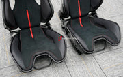 CARBON BUCKET SEATS LWCB for FERRARI F430 SPIDER 2005 - 2009

A single seat can be sold, purchasing a pair is not required.

All bucket seats photos on our website are real images of the actual product.

We produce custom carbon bucket seats for every Ferrari models. We offer fully customizable options.

Custom Options:

Cushion Inserts: Custom Design
Finishing Options: Alcantara, Leather, Cloth
Logo Options: Custom Logo by your request
Seats shell material: Dry Carbon

NOTE: Professional installation is re