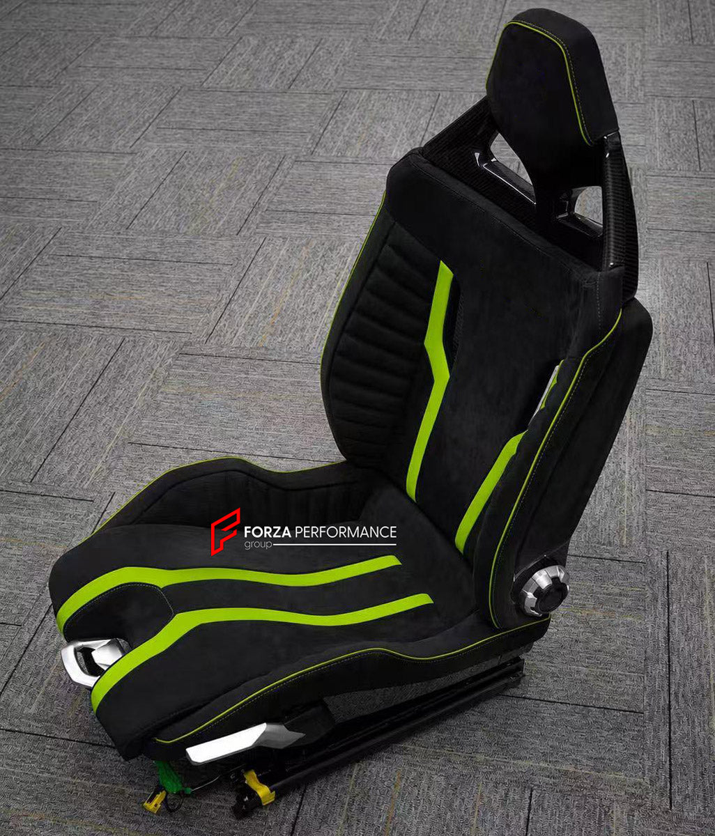 CARBON BUCKET SEATS LWCB for LAMBORGHINI AVENTADOR GALLARDO HURACAN REVUELTO TEMERARIO URUS

A single seat can be sold, purchasing a pair is not required.

All bucket seats photos on our website are real images of the actual product.

We produce custom carbon bucket seats for every Lamborghini models. We offer fully customizable options.

Custom Options:

Cushion Inserts: Custom Design
Finishing Options: Alcantara, Leather, Cloth
Logo Options: Custom Logo by your request
Seats shell material: Carbon

NOTE: 