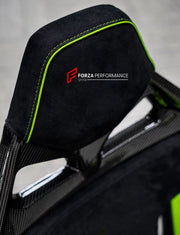 CARBON BUCKET SEATS LWCB for LAMBORGHINI AVENTADOR GALLARDO HURACAN REVUELTO TEMERARIO URUS

A single seat can be sold, purchasing a pair is not required.

All bucket seats photos on our website are real images of the actual product.

We produce custom carbon bucket seats for every Lamborghini models. We offer fully customizable options.

Custom Options:

Cushion Inserts: Custom Design
Finishing Options: Alcantara, Leather, Cloth
Logo Options: Custom Logo by your request
Seats shell material: Carbon

NOTE: 
