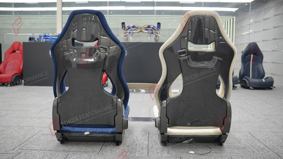 CARBON BUCKET SEATS LWCB for LAMBORGHINI AVENTADOR GALLARDO HURACAN REVUELTO TEMERARIO URUS

A single seat can be sold, purchasing a pair is not required.

All bucket seats photos on our website are real images of the actual product.

We produce custom carbon bucket seats for every Lamborghini models. We offer fully customizable options.

Custom Options:

Cushion Inserts: Custom Design
Finishing Options: Alcantara, Leather, Cloth
Logo Options: Custom Logo by your request
Seats shell material: Carbon

NOTE: 