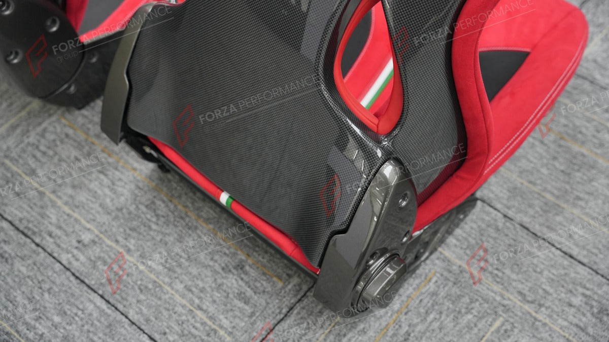 CARBON BUCKET SEATS LWCB for LAMBORGHINI AVENTADOR GALLARDO HURACAN REVUELTO TEMERARIO URUS

A single seat can be sold, purchasing a pair is not required.

All bucket seats photos on our website are real images of the actual product.

We produce custom carbon bucket seats for every Lamborghini models. We offer fully customizable options.

Custom Options:

Cushion Inserts: Custom Design
Finishing Options: Alcantara, Leather, Cloth
Logo Options: Custom Logo by your request
Seats shell material: Carbon

NOTE: 