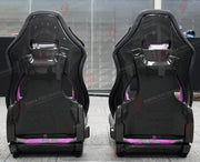 CARBON BUCKET SEATS LWCB for LOTUS ELISE EMIRA EVORA EXIGE

A single seat can be sold, purchasing a pair is not required.

All bucket seats photos on our website are real images of the actual product.

We produce custom carbon bucket seats for every Lotus models. We offer fully customizable options.

Custom Options:

Cushion Inserts: Custom Design
Finishing Options: Alcantara, Leather, Cloth
Logo Options: Custom Logo by your request
Seats shell material: Carbon

NOTE: Professional installation is required.
