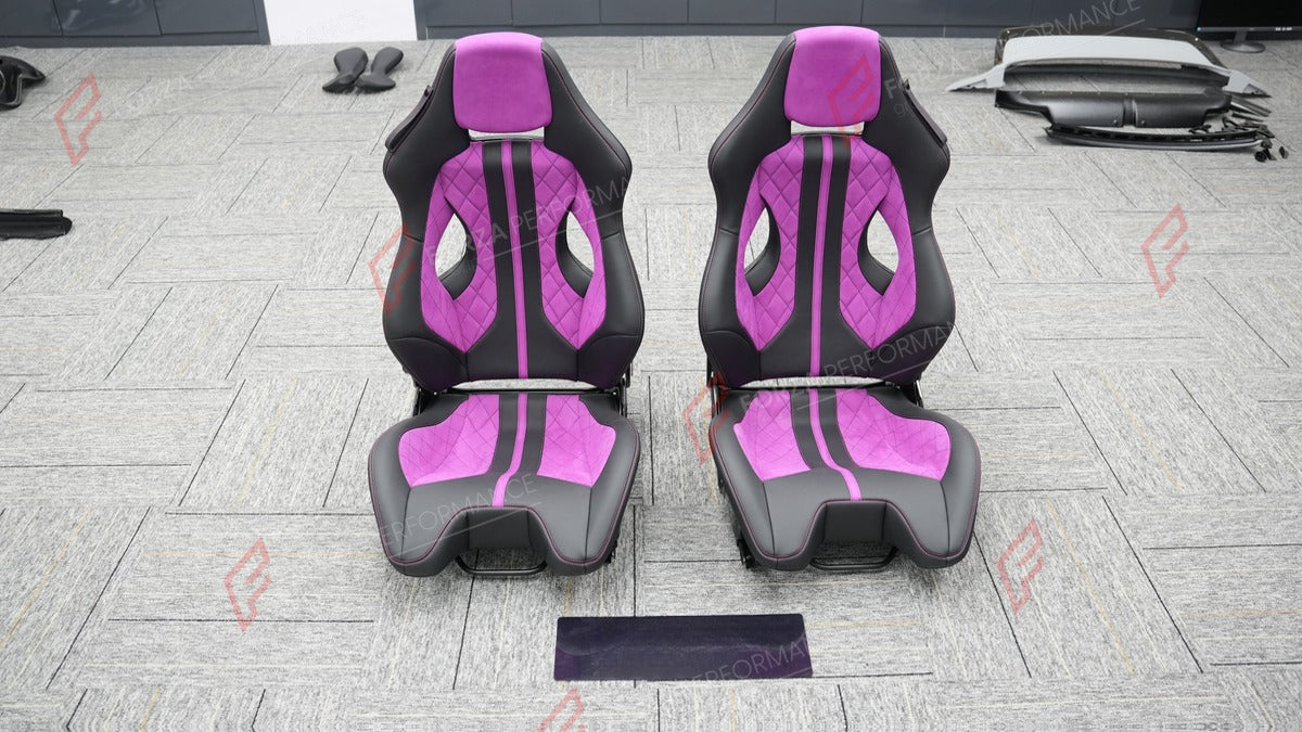 CARBON BUCKET SEATS LWCB for LOTUS ELISE EMIRA EVORA EXIGE

A single seat can be sold, purchasing a pair is not required.

All bucket seats photos on our website are real images of the actual product.

We produce custom carbon bucket seats for every Lotus models. We offer fully customizable options.

Custom Options:

Cushion Inserts: Custom Design
Finishing Options: Alcantara, Leather, Cloth
Logo Options: Custom Logo by your request
Seats shell material: Carbon

NOTE: Professional installation is required.
