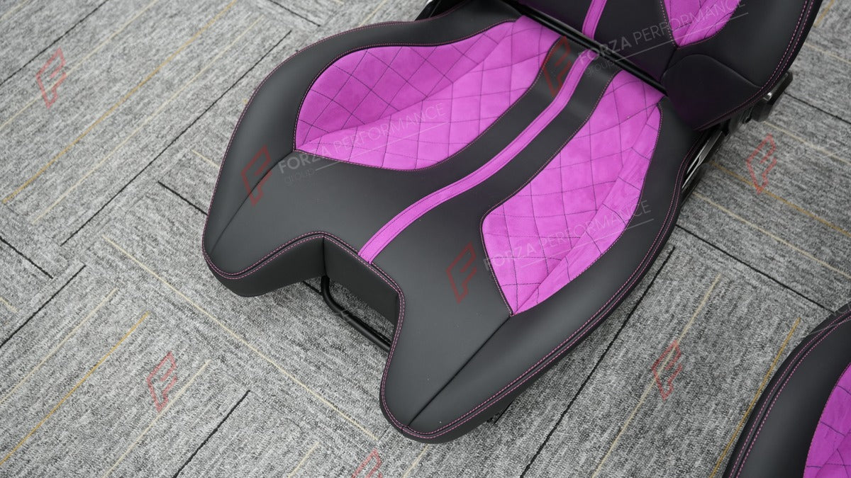CARBON BUCKET SEATS LWCB for LOTUS ELISE EMIRA EVORA EXIGE

A single seat can be sold, purchasing a pair is not required.

All bucket seats photos on our website are real images of the actual product.

We produce custom carbon bucket seats for every Lotus models. We offer fully customizable options.

Custom Options:

Cushion Inserts: Custom Design
Finishing Options: Alcantara, Leather, Cloth
Logo Options: Custom Logo by your request
Seats shell material: Carbon

NOTE: Professional installation is required.
