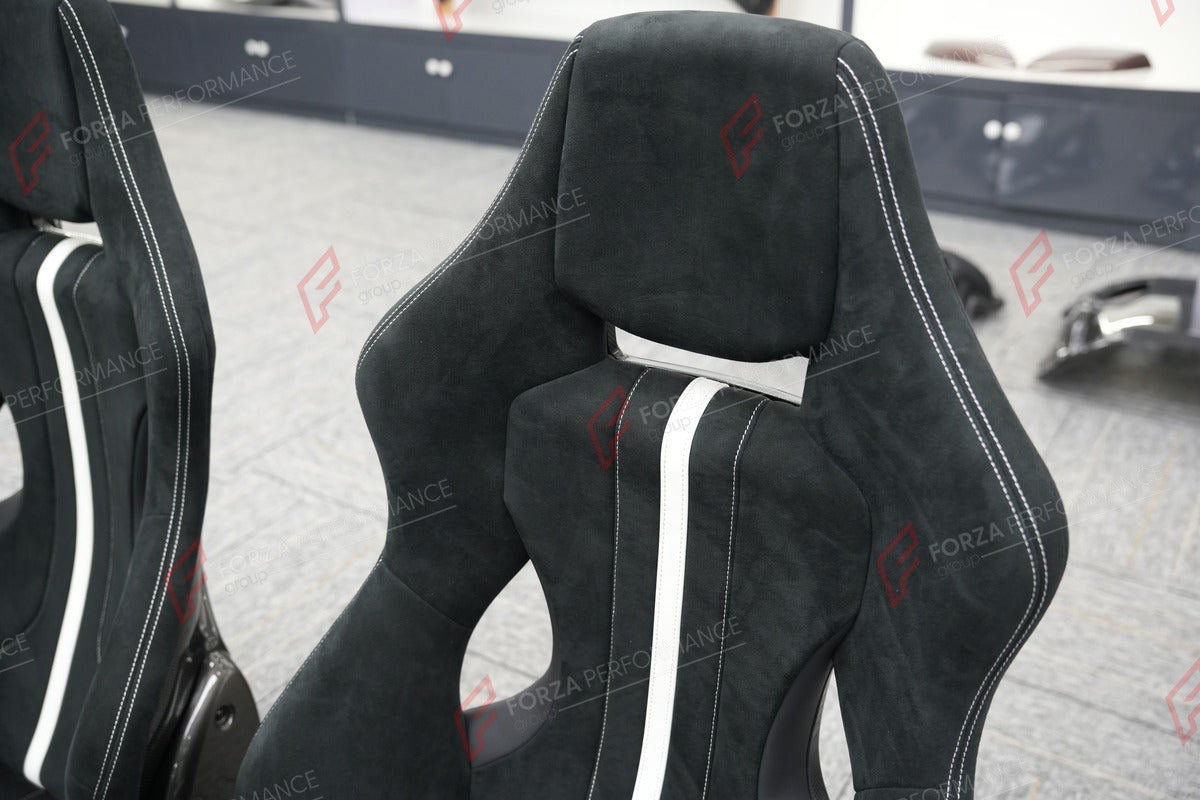 CARBON BUCKET SEATS LWCB for LOTUS ELISE EMIRA EVORA EXIGE

A single seat can be sold, purchasing a pair is not required.

All bucket seats photos on our website are real images of the actual product.

We produce custom carbon bucket seats for every Lotus models. We offer fully customizable options.

Custom Options:

Cushion Inserts: Custom Design
Finishing Options: Alcantara, Leather, Cloth
Logo Options: Custom Logo by your request
Seats shell material: Carbon

NOTE: Professional installation is required.
