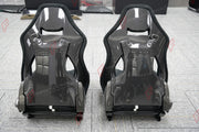 CARBON BUCKET SEATS LWCB for LOTUS ELISE EMIRA EVORA EXIGE

A single seat can be sold, purchasing a pair is not required.

All bucket seats photos on our website are real images of the actual product.

We produce custom carbon bucket seats for every Lotus models. We offer fully customizable options.

Custom Options:

Cushion Inserts: Custom Design
Finishing Options: Alcantara, Leather, Cloth
Logo Options: Custom Logo by your request
Seats shell material: Carbon

NOTE: Professional installation is required.
