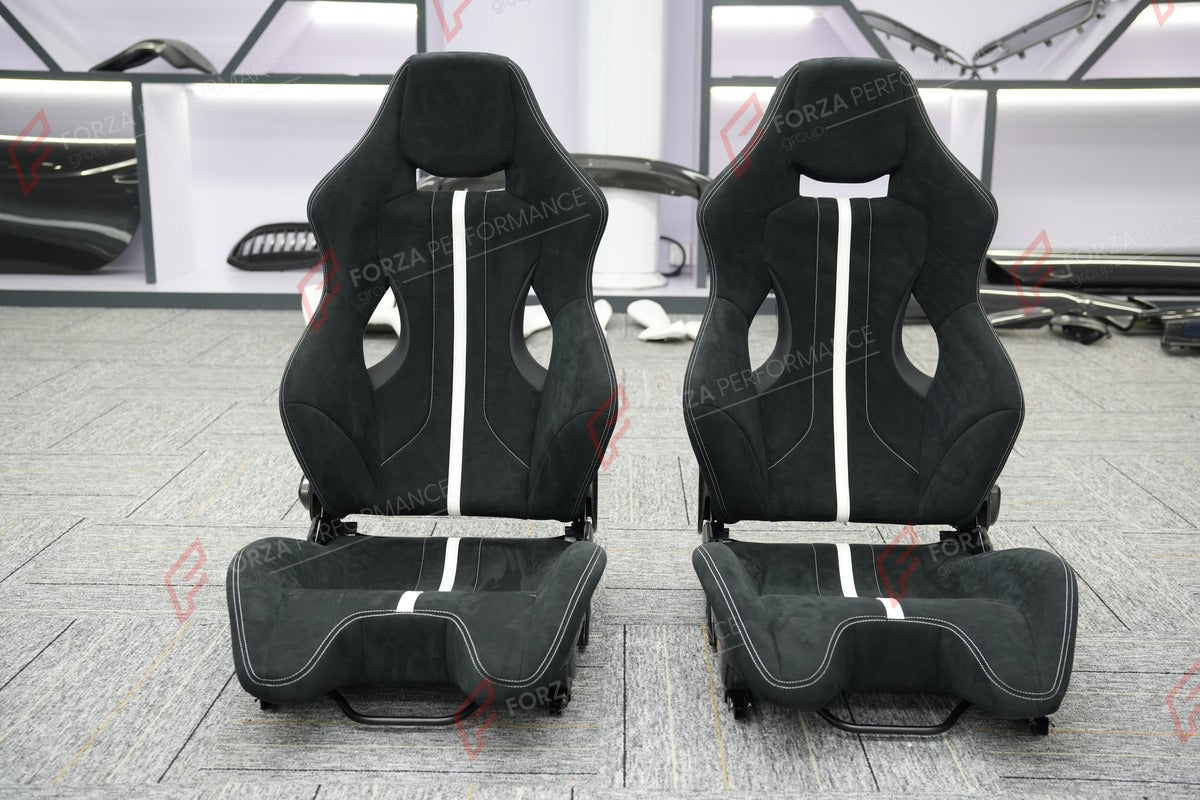 CARBON BUCKET SEATS LWCB for LOTUS ELISE EMIRA EVORA EXIGE

A single seat can be sold, purchasing a pair is not required.

All bucket seats photos on our website are real images of the actual product.

We produce custom carbon bucket seats for every Lotus models. We offer fully customizable options.

Custom Options:

Cushion Inserts: Custom Design
Finishing Options: Alcantara, Leather, Cloth
Logo Options: Custom Logo by your request
Seats shell material: Carbon

NOTE: Professional installation is required.
