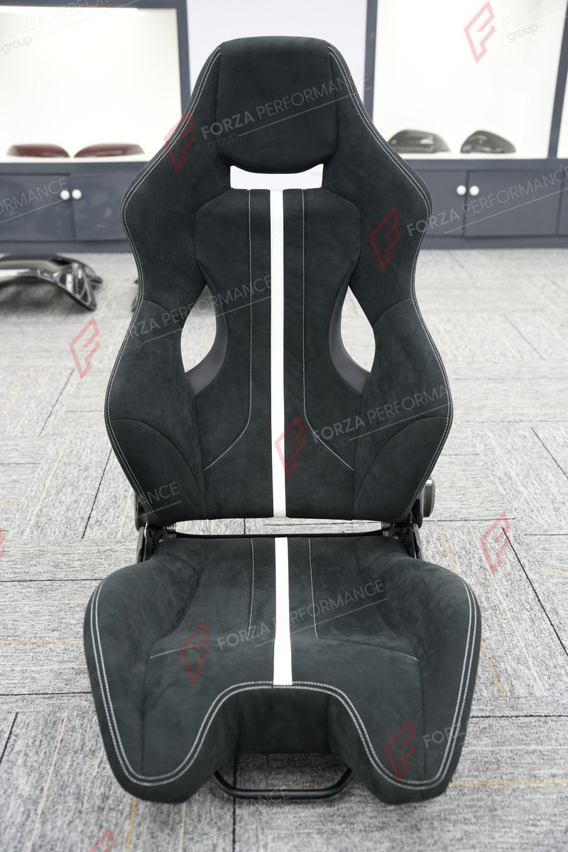 CARBON BUCKET SEATS LWCB for LOTUS ELISE EMIRA EVORA EXIGE

A single seat can be sold, purchasing a pair is not required.

All bucket seats photos on our website are real images of the actual product.

We produce custom carbon bucket seats for every Lotus models. We offer fully customizable options.

Custom Options:

Cushion Inserts: Custom Design
Finishing Options: Alcantara, Leather, Cloth
Logo Options: Custom Logo by your request
Seats shell material: Carbon

NOTE: Professional installation is required.

