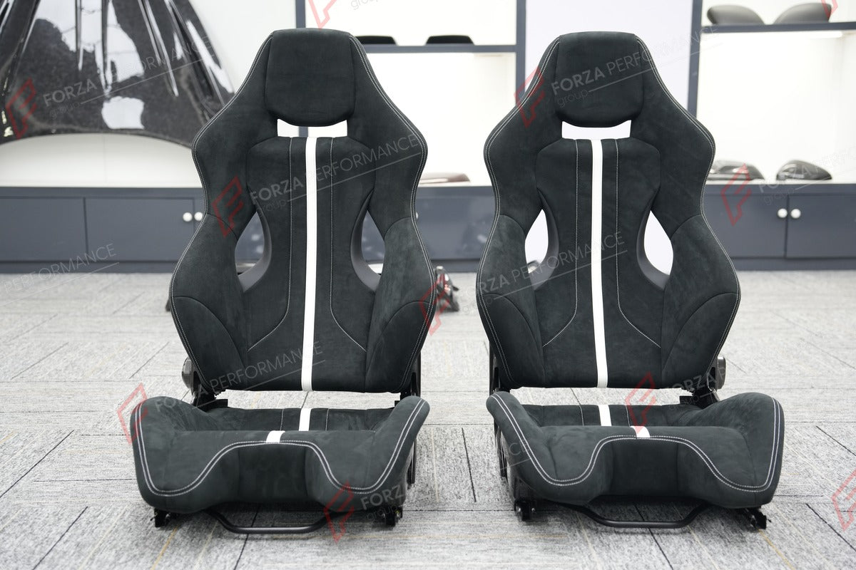 CARBON BUCKET SEATS LWCB for LOTUS ELISE EMIRA EVORA EXIGE

A single seat can be sold, purchasing a pair is not required.

All bucket seats photos on our website are real images of the actual product.

We produce custom carbon bucket seats for every Lotus models. We offer fully customizable options.

Custom Options:

Cushion Inserts: Custom Design
Finishing Options: Alcantara, Leather, Cloth
Logo Options: Custom Logo by your request
Seats shell material: Carbon

NOTE: Professional installation is required.
