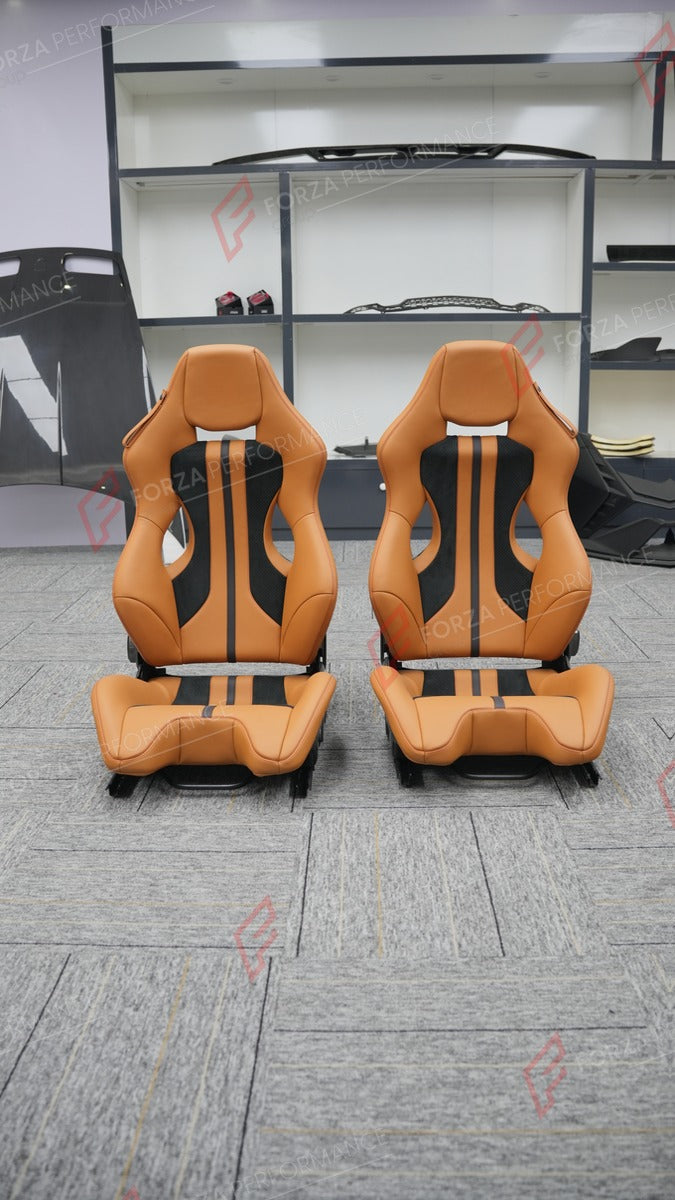 CARBON BUCKET SEATS LWCB for LOTUS ELISE EMIRA EVORA EXIGE

A single seat can be sold, purchasing a pair is not required.

All bucket seats photos on our website are real images of the actual product.

We produce custom carbon bucket seats for every Lotus models. We offer fully customizable options.

Custom Options:

Cushion Inserts: Custom Design
Finishing Options: Alcantara, Leather, Cloth
Logo Options: Custom Logo by your request
Seats shell material: Carbon

NOTE: Professional installation is required.
