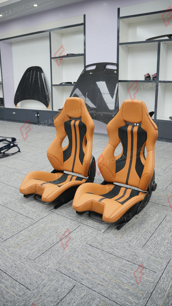CARBON BUCKET SEATS LWCB for LOTUS ELISE EMIRA EVORA EXIGE

A single seat can be sold, purchasing a pair is not required.

All bucket seats photos on our website are real images of the actual product.

We produce custom carbon bucket seats for every Lotus models. We offer fully customizable options.

Custom Options:

Cushion Inserts: Custom Design
Finishing Options: Alcantara, Leather, Cloth
Logo Options: Custom Logo by your request
Seats shell material: Carbon

NOTE: Professional installation is required.
