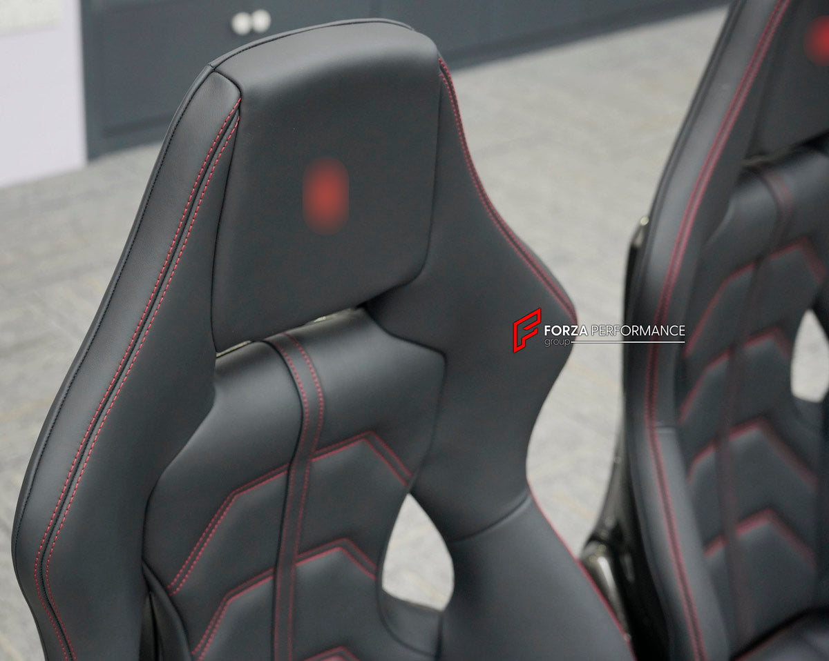 CARBON BUCKET SEATS LWCB for LOTUS ELISE EMIRA EVORA EXIGE

A single seat can be sold, purchasing a pair is not required.

All bucket seats photos on our website are real images of the actual product.

We produce custom carbon bucket seats for every Lotus models. We offer fully customizable options.

Custom Options:

Cushion Inserts: Custom Design
Finishing Options: Alcantara, Leather, Cloth
Logo Options: Custom Logo by your request
Seats shell material: Carbon

NOTE: Professional installation is required.
