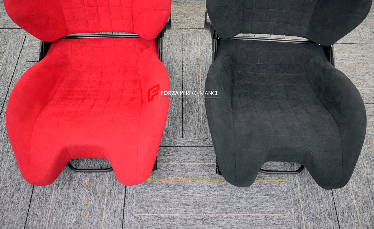 CARBON BUCKET SEATS LWCB for LOTUS ELISE EMIRA EVORA EXIGE

A single seat can be sold, purchasing a pair is not required.

All bucket seats photos on our website are real images of the actual product.

We produce custom carbon bucket seats for every Lotus models. We offer fully customizable options.

Custom Options:

Cushion Inserts: Custom Design
Finishing Options: Alcantara, Leather, Cloth
Logo Options: Custom Logo by your request
Seats shell material: Carbon

NOTE: Professional installation is required.
