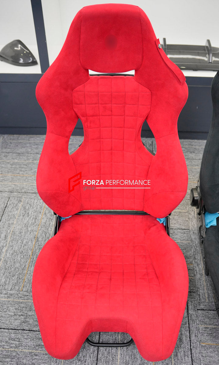 CARBON BUCKET SEATS LWCB for LOTUS ELISE EMIRA EVORA EXIGE

A single seat can be sold, purchasing a pair is not required.

All bucket seats photos on our website are real images of the actual product.

We produce custom carbon bucket seats for every Lotus models. We offer fully customizable options.

Custom Options:

Cushion Inserts: Custom Design
Finishing Options: Alcantara, Leather, Cloth
Logo Options: Custom Logo by your request
Seats shell material: Carbon

NOTE: Professional installation is required.
