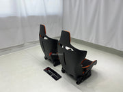 CARBON BUCKET SEATS LWCB for MCLAREN 650S 2014 - 2017

A single seat can be sold, purchasing a pair is not required.

All bucket seats photos on our website are real images of the actual product.

We produce custom carbon bucket seats for every Ferrari models. We offer fully customizable options.

Custom Options:

Cushion Inserts:&nbsp;Custom Design
Finishing Options:&nbsp;Alcantara, Leather, Cloth
Logo Options:&nbsp;Custom Logo by your request

Seats shell material:&nbsp;Dry Carbon

NOTE: Professional inst